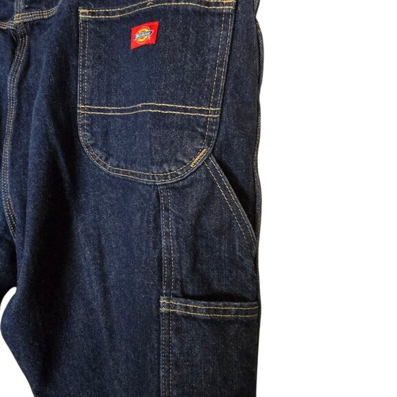 Dickies Men's Carpenter Jeans 44x29 Relaxed Fit Blue Denim Wash Pants NWOT - Picture 5 of 7